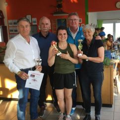 Die 3 Sieger mit Werner und Harry